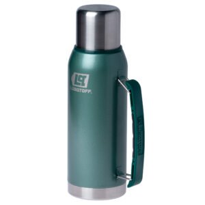 TERMO LÜSQTOFF 1 L - MANIJA Y PICO CEBADOR • VERDE