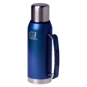 TERMO LÜSQTOFF 1 L - MANIJA Y PICO CEBADOR • AZUL