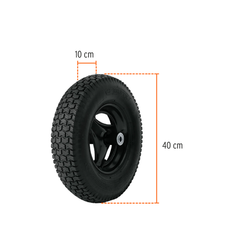 Carretilla Truper 6 ft3 3