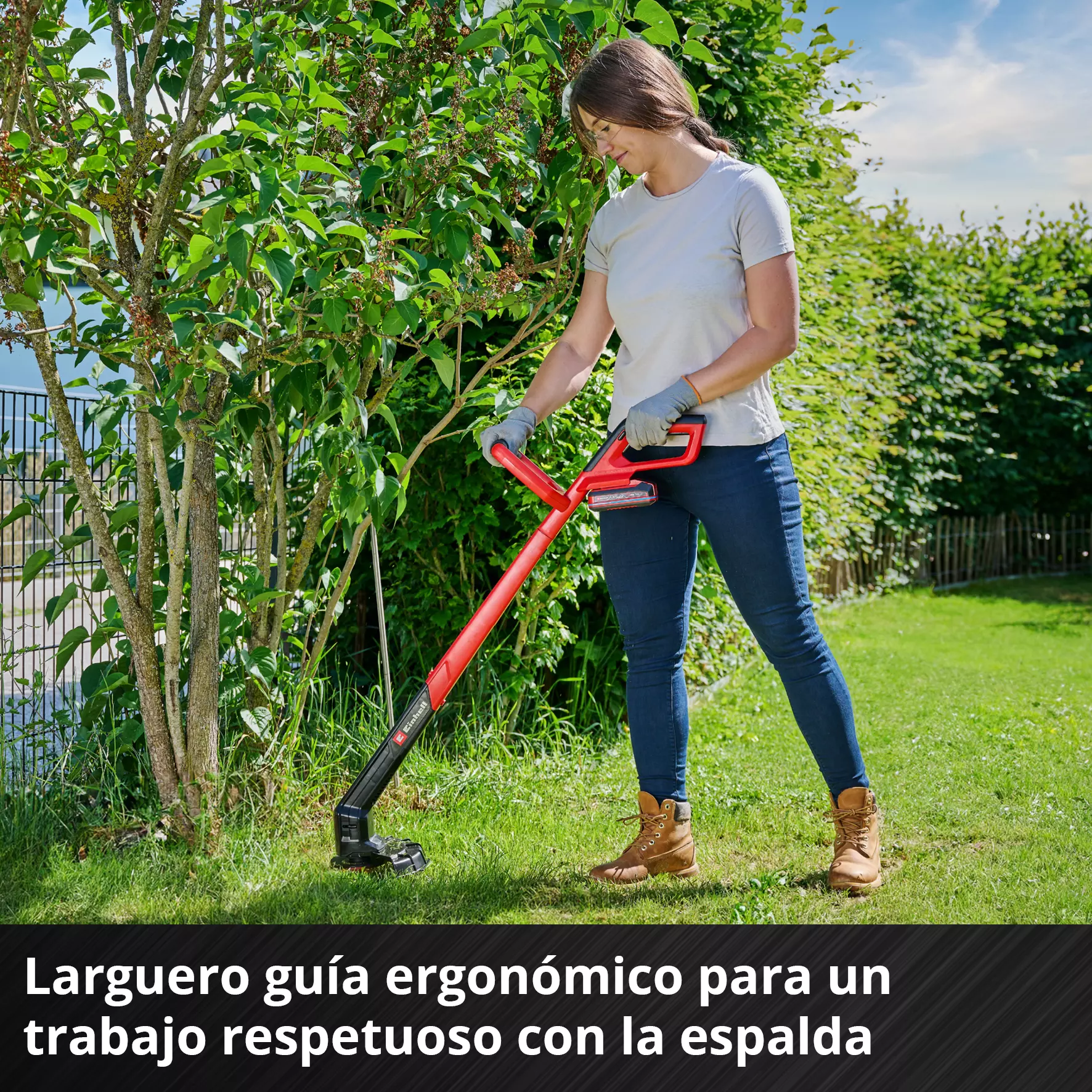 Cortacésped inalámbrico GC-CT 18/2411 Li P-Solo