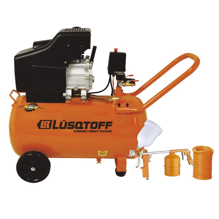 COMPRESOR DE AIRE CON KIT • 2.5 HP - 50 L