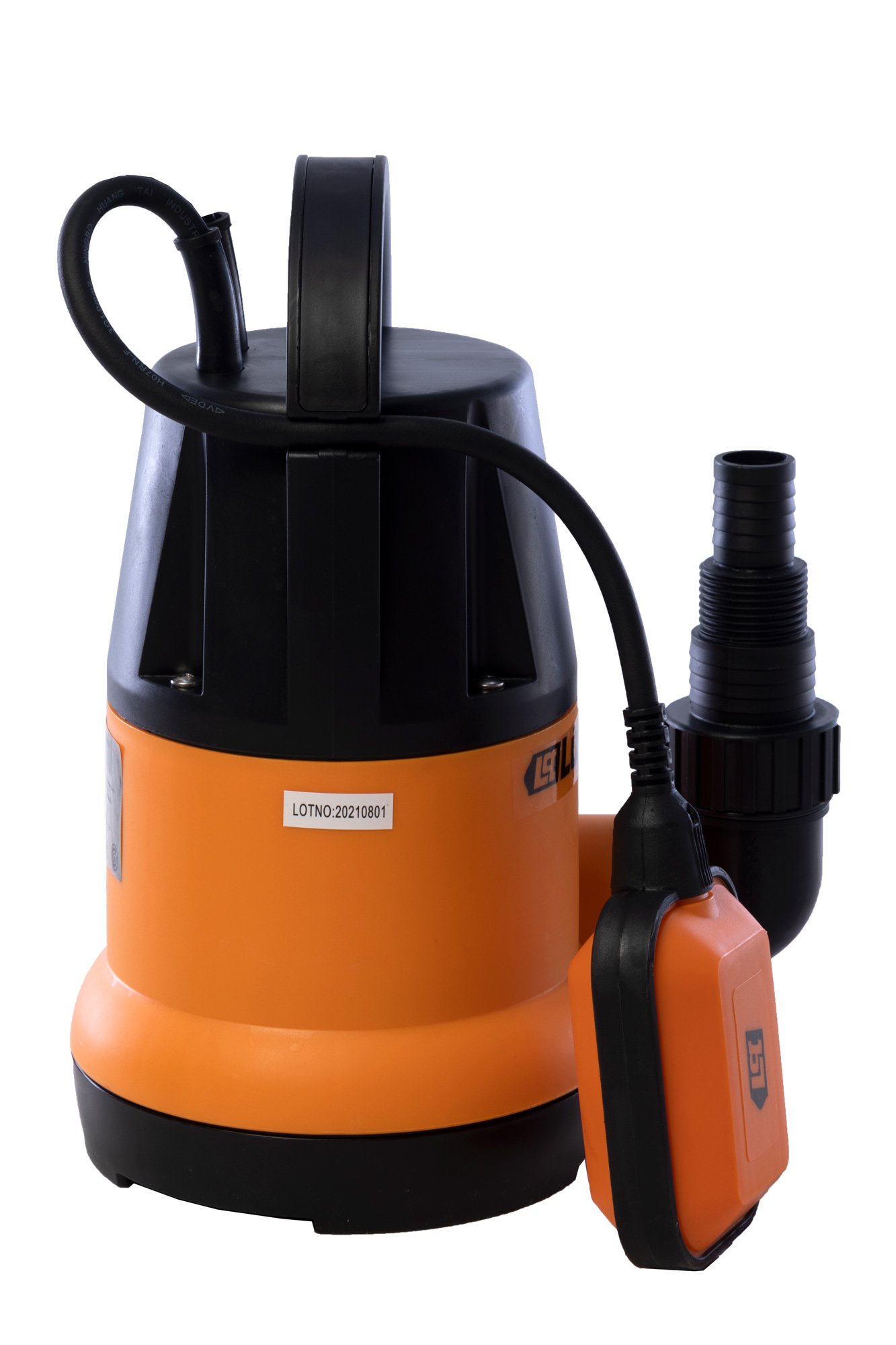 BOMBA SUMERGIBLE PLÁSTICA AGUA L • 0.5 HP