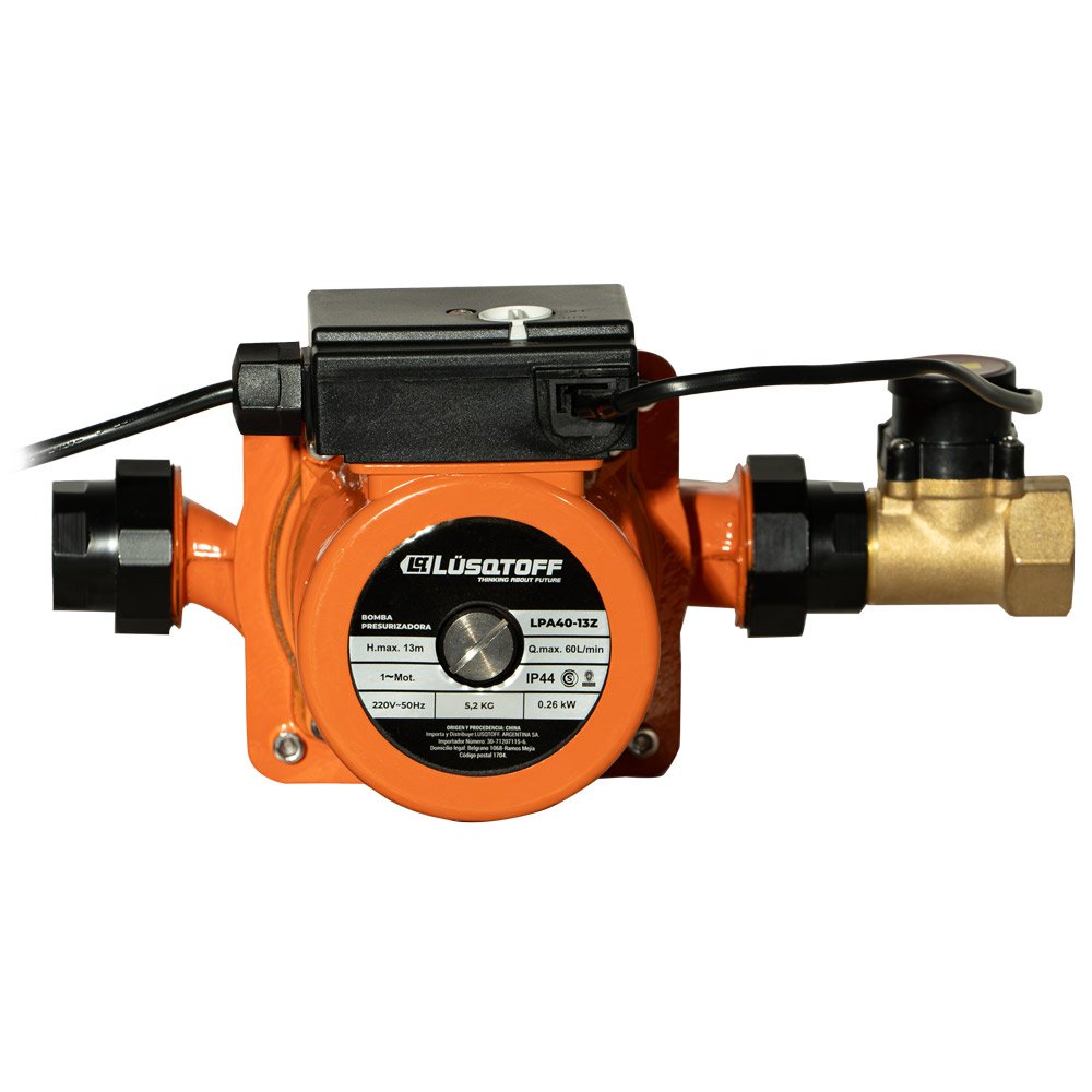BOMBA PRESURIZADORA 0.5 HP • 65 L